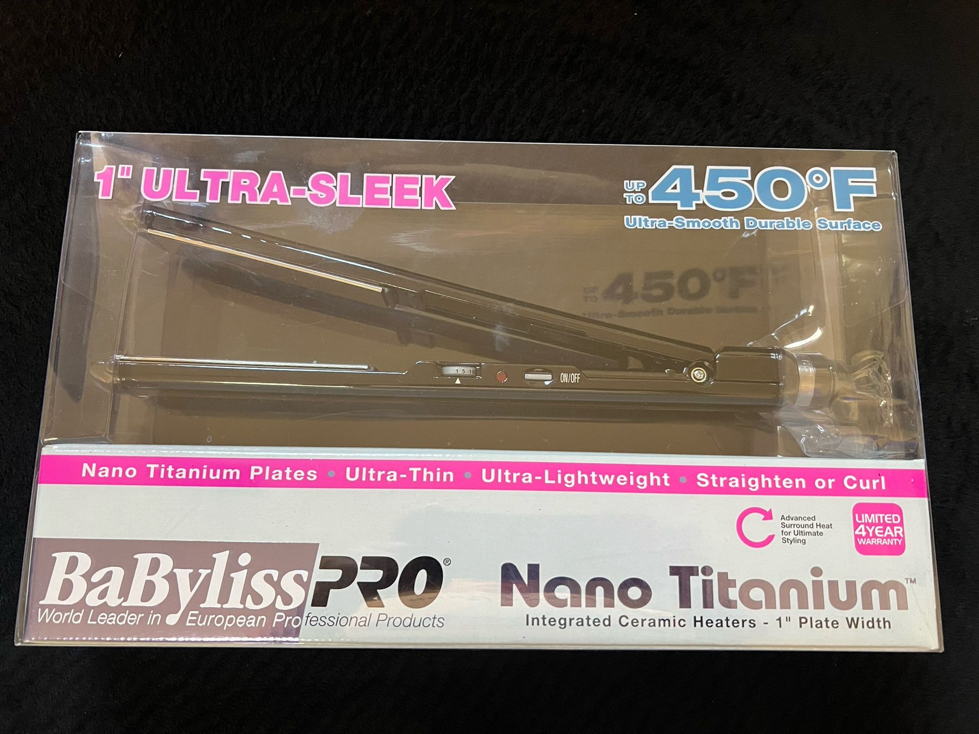 Babyliss PRO nano straightener