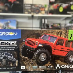 Axial SCX10 III Jeep Wrangler Rubicon JLU 1/10 4WD Truck.