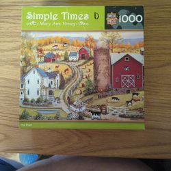 1000 Simple Times Mary Ann Vessey. Puzzle.