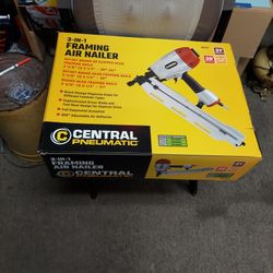 Central Pneumatic Framing Air Nailer  64141 Brand New In Box