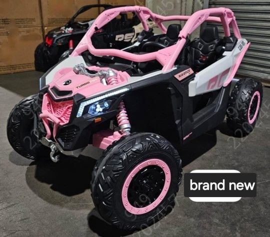 Ride On Car 2 Seater Can Am Brand New With Remote Or Kids Drive 4x4 All Wheel Drive 4 Motors 