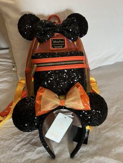 Disney Loungefly Mini Backpack & Disney Ears