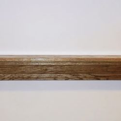 Oak Fireplace Mantle, Classic Antique Style, 5’x8”x4”