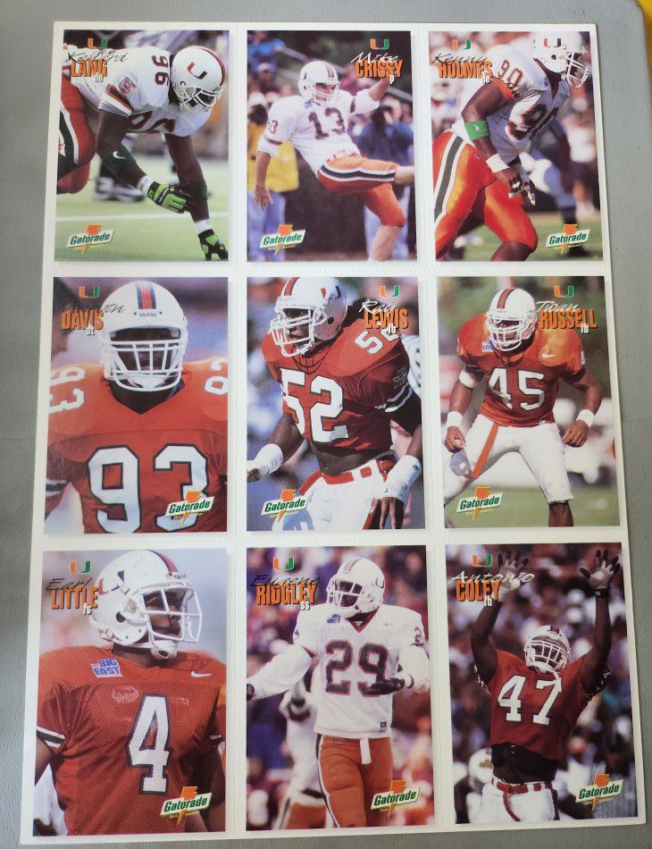 Ray Lewis, University of Miami  College football players, Ncaa