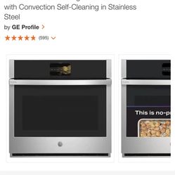 GE Wall Oven 