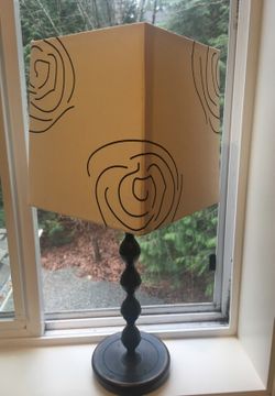 lamp shade and base