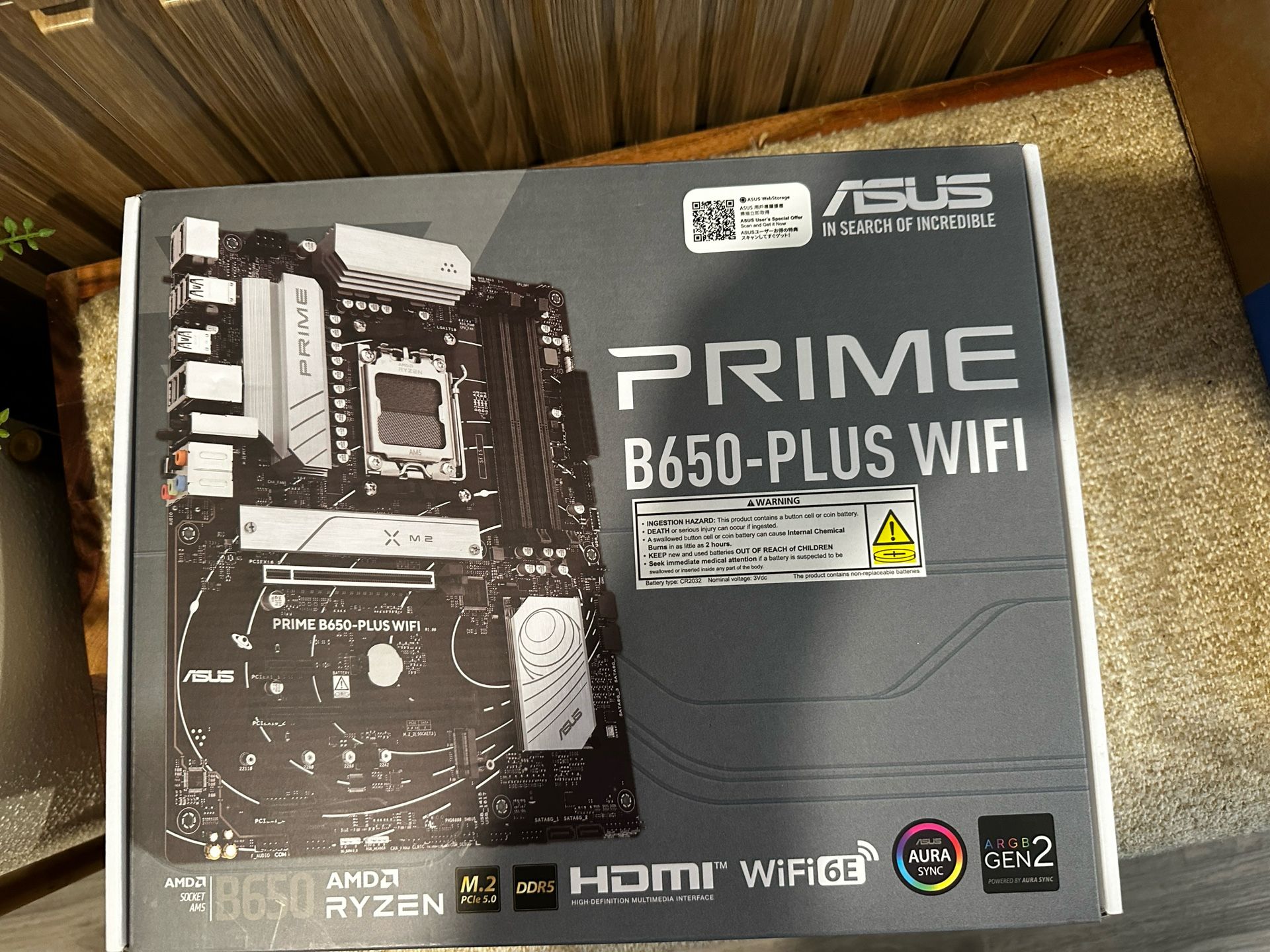 ASUS Prime B650 Plus Motherboard