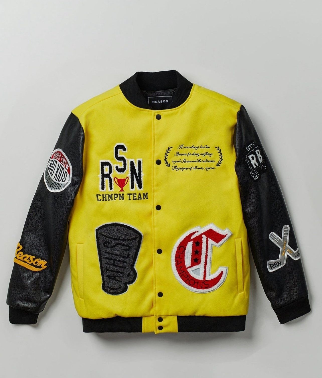 Mens Wool Varsity Jacket