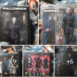 Halloween Michael Myers Toy Figure Lot