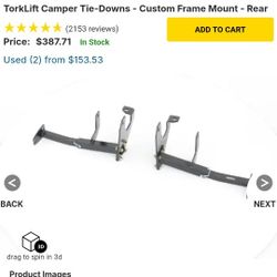 Forklift Camper Brackets Silverado