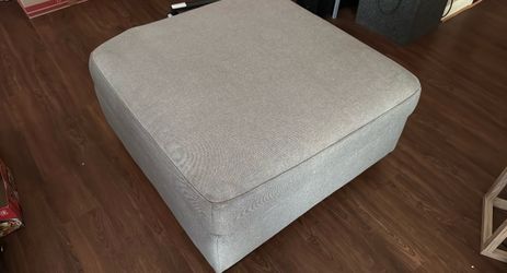 Large Square Upholstered Ottoman