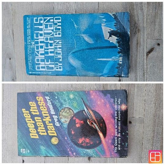 Vintage Sci Fi Books