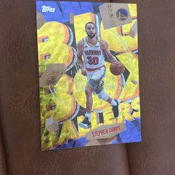 Steph Curry Card Big Box Ballers