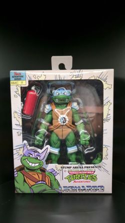 New TMNT / NECA (Archie Comics) Stump Wrestling Action Figure Leonardo