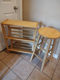 Book Shelf And Seat
