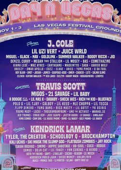 Day n Vegas 3 day GA tier 1 festival ticket