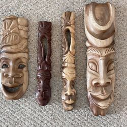 MÁSCARAS 🎭 DE MADERA CUBANA