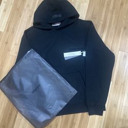Fear of God Essentials Hoodie Stretch Limo New w/ Tags