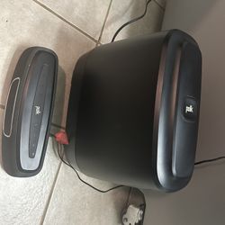 Polk Audio MagniFi Mini Home Theater Soundbar W/Subwoofer (No Remote) Works Great. This item is in great condition. Comes with power cords, manual 
