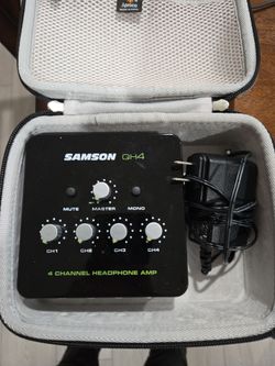 Samson QH4 4-channel Headphone Amplifier