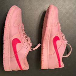 Pink Nike Dunk Low Sneakers
