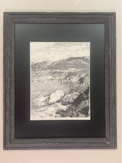 R.W. Cooke Signed “Point Lobos Scene” Limited Edition Print