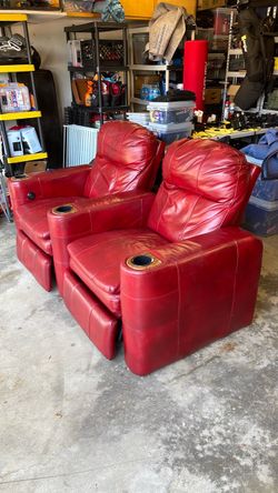 Movie theater chairs