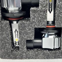 9005/HB3 LED Bulb, 1:1 Real Size 32000LM 9005 Fog Light Bulbs, 700% Super Bright 6500K Cool White with Fan, Fog Lights LED Bulb for Car Powersports AT