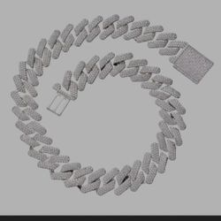 Diamond Cuban Link Chain Necklace