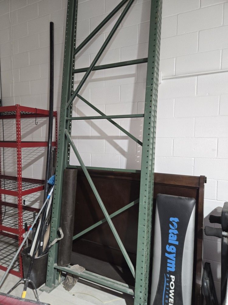 Storage Rack Leg 4 Ft Deep Pallet Rack Legs And Metal Shelving for Sale in San Marcos ...