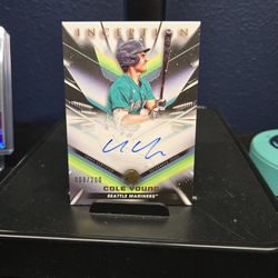 Cole Young Rookie Autograph /200