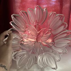 Mikasa Crystal Tulips Bowl 