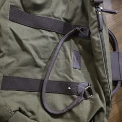 BASS CANVAS TRAVEL BAG WITH STRAP