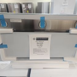 Profile 36 in. Smart Wall Mount Range Hood with Light in Stainless Steel