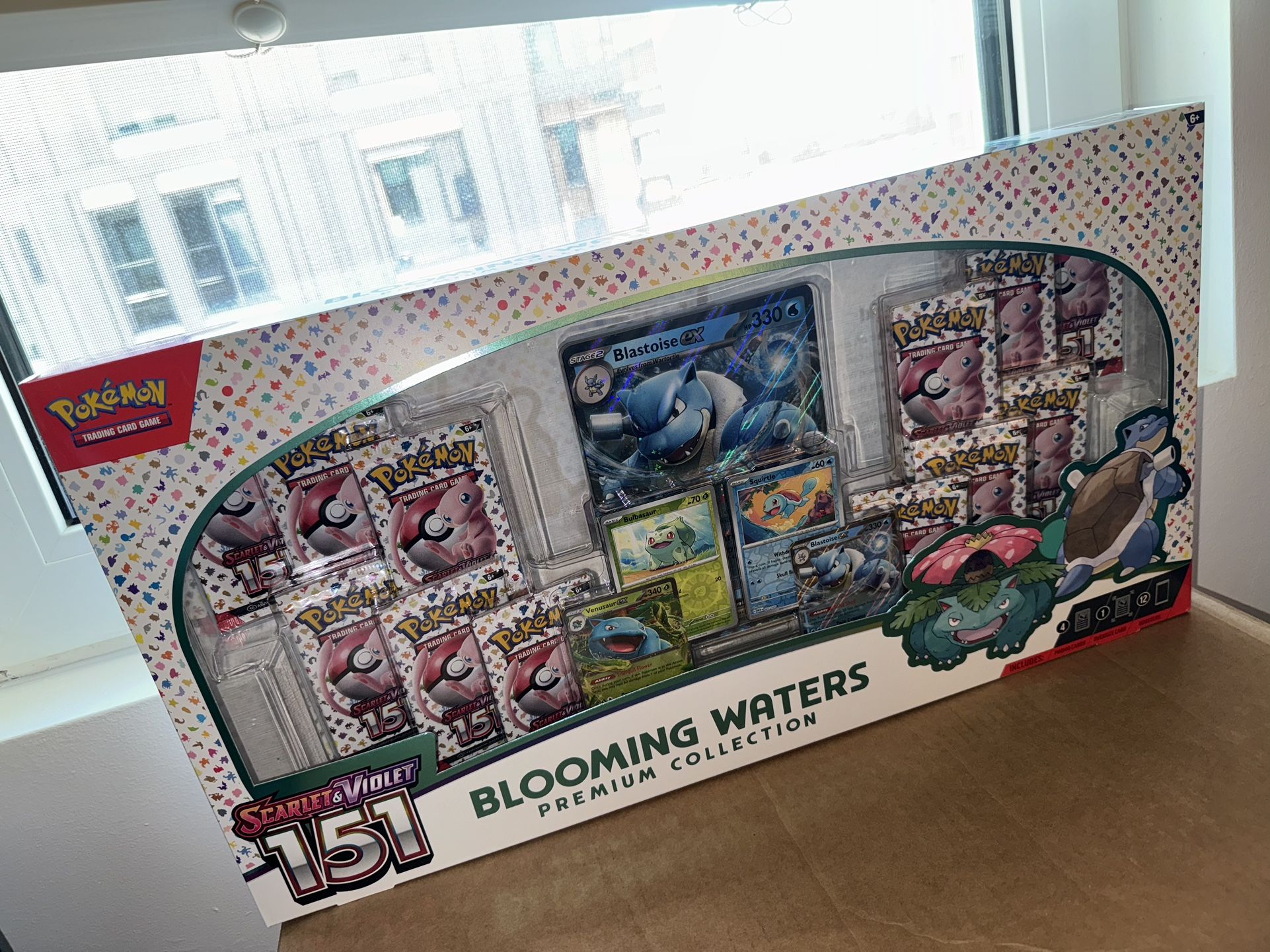 Pokemon 151 Blooming Waters Box