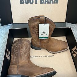 Brown Ariat boots
