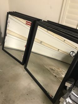 Mirrors and tool boxes