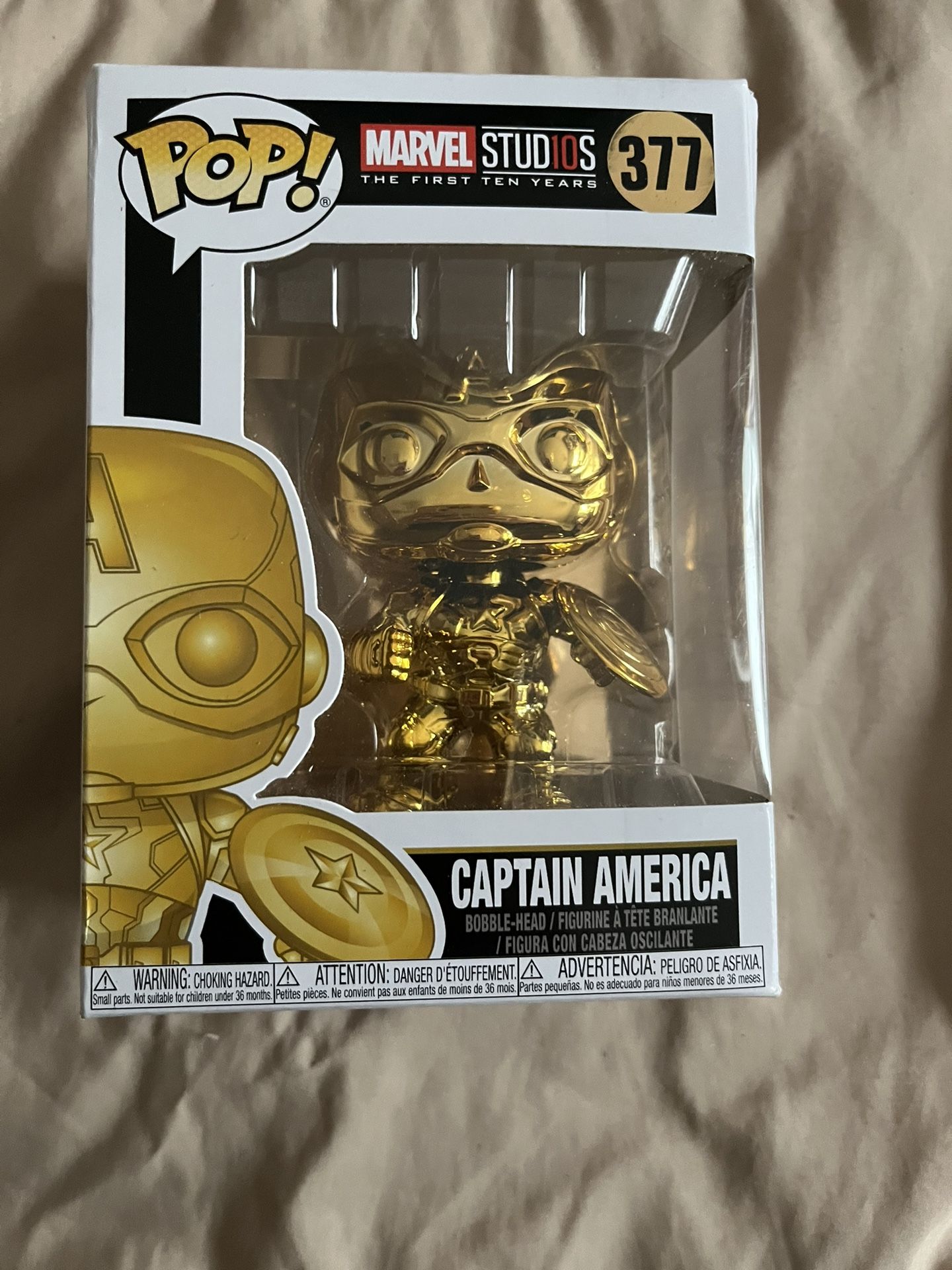 Funko Pop! Marvel The First 10 Years Captain America #377