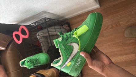 Air force 1 off white green