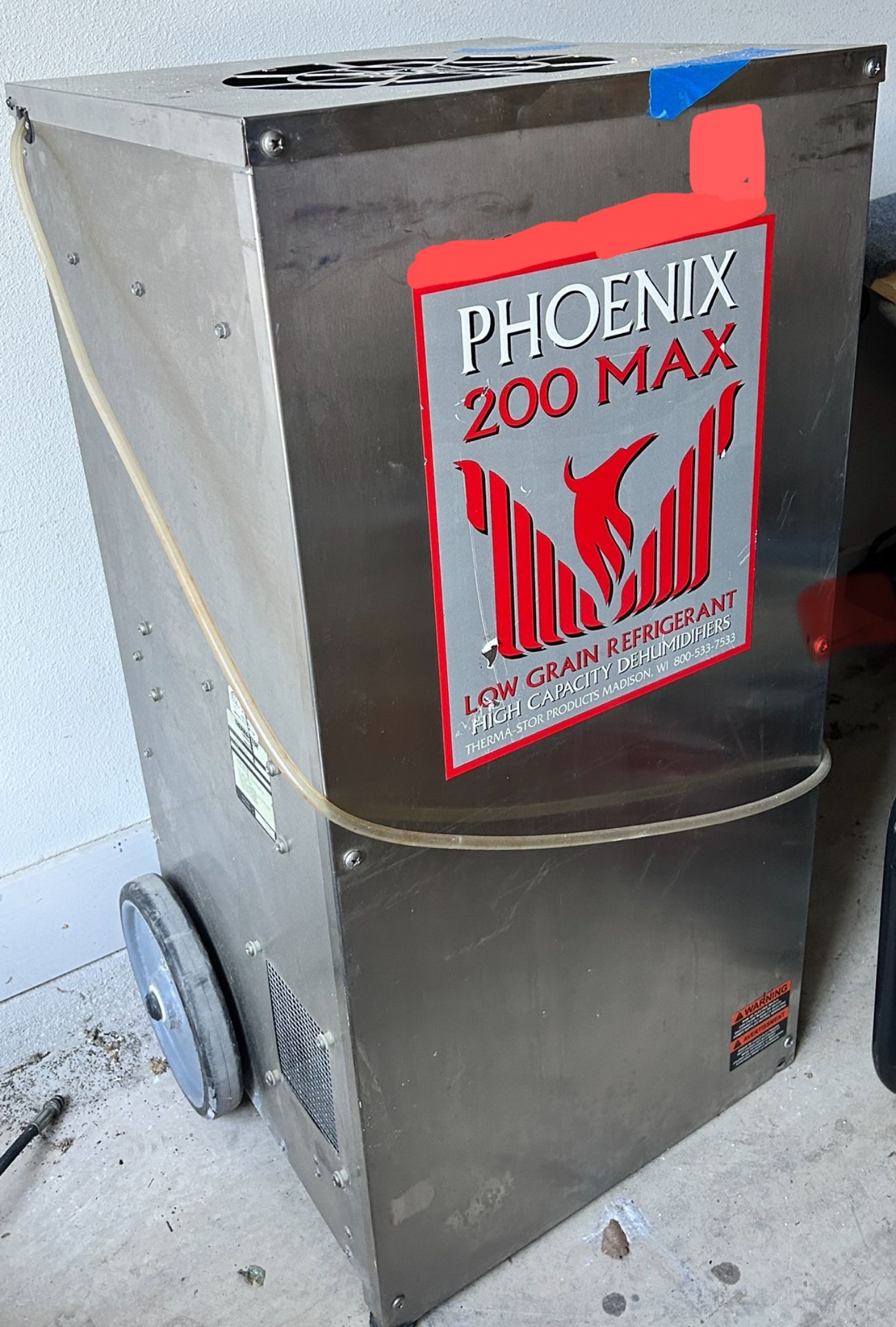 The Phoenix 200 MAX LGR, High Capacity Dehumidifier