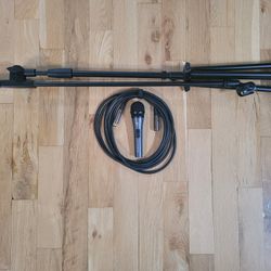 Sennheiser Mic + Stand