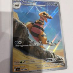 Pokemon TCG Krokorok 136/86 Full Illustration