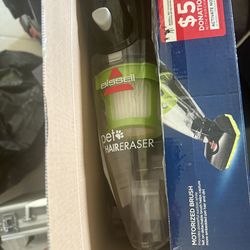 Bissell new open Box pet hair eraser