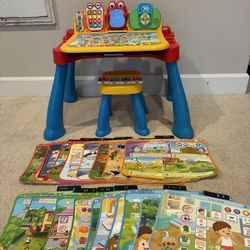 VTech Touch and Learn Activity Desk w Expansion Pack