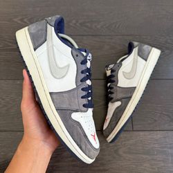 Nike Air Jordan 1 Low SB x Eric Koston Midnight Navy 2019 CJ7891-400 Men's 10.5