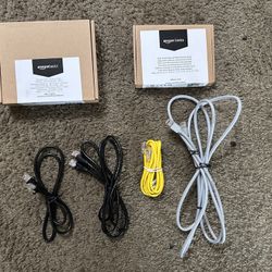 Ethernet Cable Bundle Cat6 + Cat5 High - Speed Internet Cables