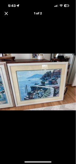 Coastal Framed Print - 39x30