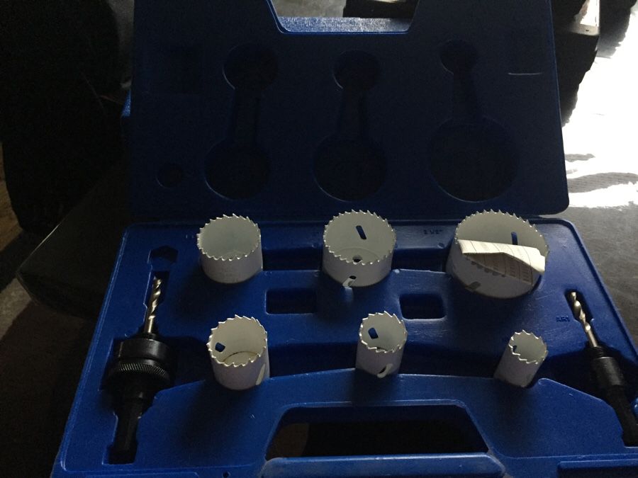 Westward 8 pieces hole saw