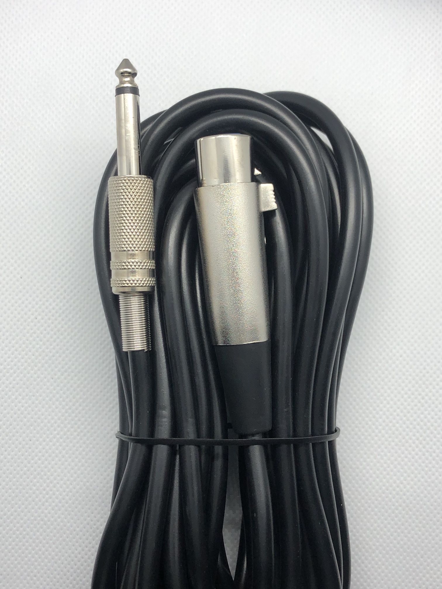 25 FT XLR Female to 1/4 Male Cable — Audio, Sound, Stage, Studio, Recording, DJs, Miami, Gear, Equipment, 