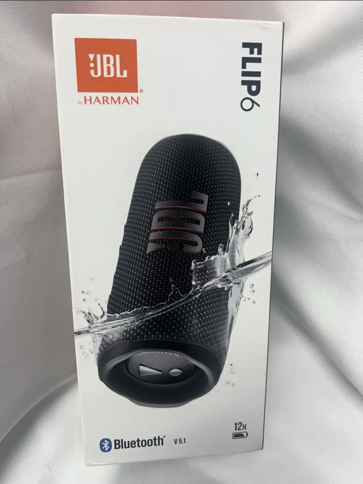 JBL Flip 6 Speaker-Black
